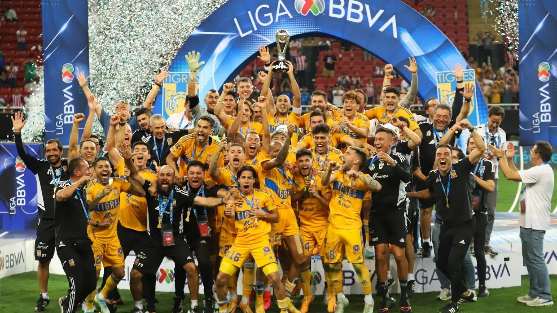 Tigres campeón de la Liga MX